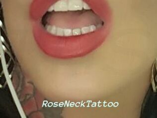 RoseNeckTattoo